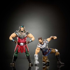 Masters of the Universe 6.5″ Action Figures – Ram Man & Fisto, Deluxe Articulati