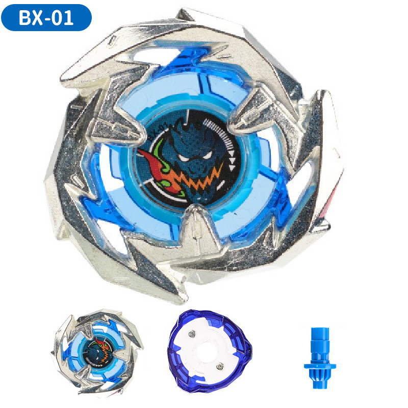 BX-01 Burst Beyblade Dran Sword Blue Silver Starter Master Spinning Top Gyro Toy