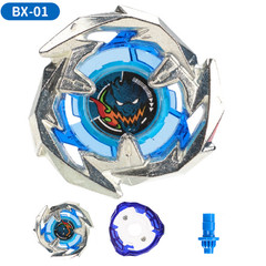BX-01 Burst Beyblade Dran Sword Blue Silver Starter Master Spinning Top Gyro Toy