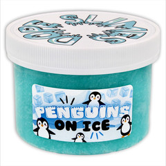 Penguins on Ice “Rock Candy Scented” Icee Slime 8oz – Dope Slimes