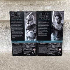 IN HAND Star Wars: Ahsoka Black Series 6″ CLONE CAPTAIN REX & ANAKIN SKYWALKER