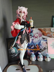 Official Honkai: Star Rail March 7th ver 1/8 Figure Model PVC Doll Toys 20.7cm