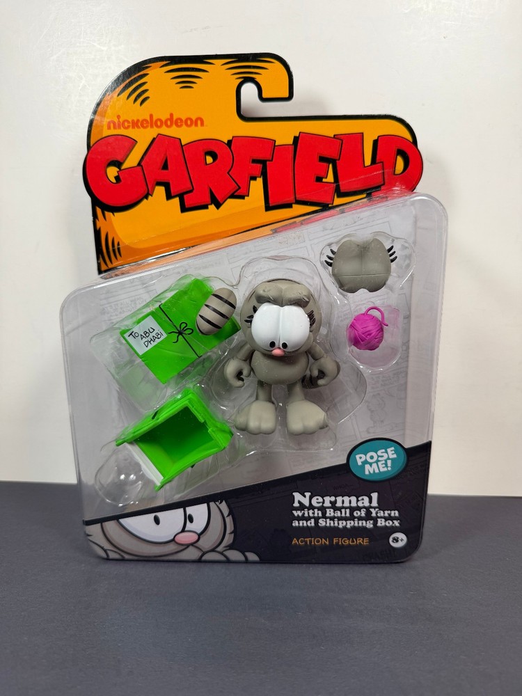 Boss Fight Studio Garfield NERMAL Action Figure Set Nickelodeon