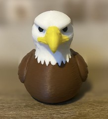 American Bald Eagle Duck – Original