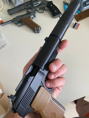 Soviet Union PB Suppressed Pistol classic 1:1 Black & Brown Prop Cosplay Costume