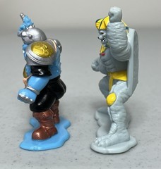 Mighty Morphin Power Ranger SQUATT & KING SPHINX Space Alien 1993 Vtg Figure Lot