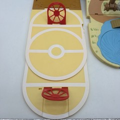 Jazwares 2022 Pokémon Carry Case Battle Desert Backpack Playset Blue