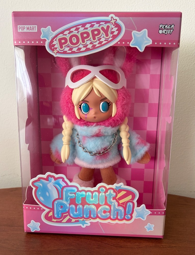 Popmart Peach Riot Fruit Punch Poppy New, Unopened
