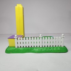 1990s Littlest Pet Shop Cat Bunny Bird Cage Dog House Garden Lot of 21 Kenner