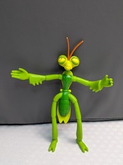 Vintage 1990s Disney Pixar A Bugs Life Set of Four Bendable Figures