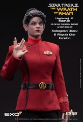 EXO-6 Star Trek The Wrath Of Khan Lt. Saavik Regula One Version 1:6 Scale Figure