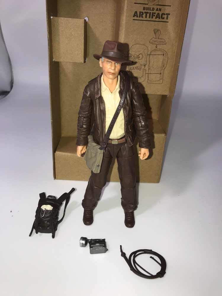 Hasbro Indiana Jones DIAL OF DESTINY INDIANA JONES 6″ FIGURE LOOSE NO BAF PIECE
