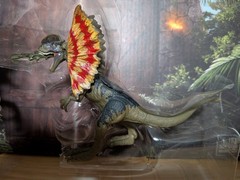 Jurassic Park Chaos Theory Ben Escape Set DILOPHOSAURUS & ATROCIRAPTOR ONLY NEW!
