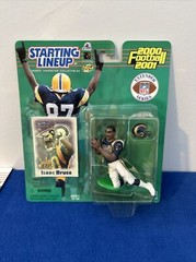 Starting Lineup 1995 JEROME BETTIS + 2000 ISAAC BRUCE St Louis Los Angeles Rams