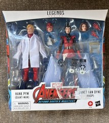 Haslab Giant Man Hasbro Marvel Legends w/ replacement eyes and Antman two pack