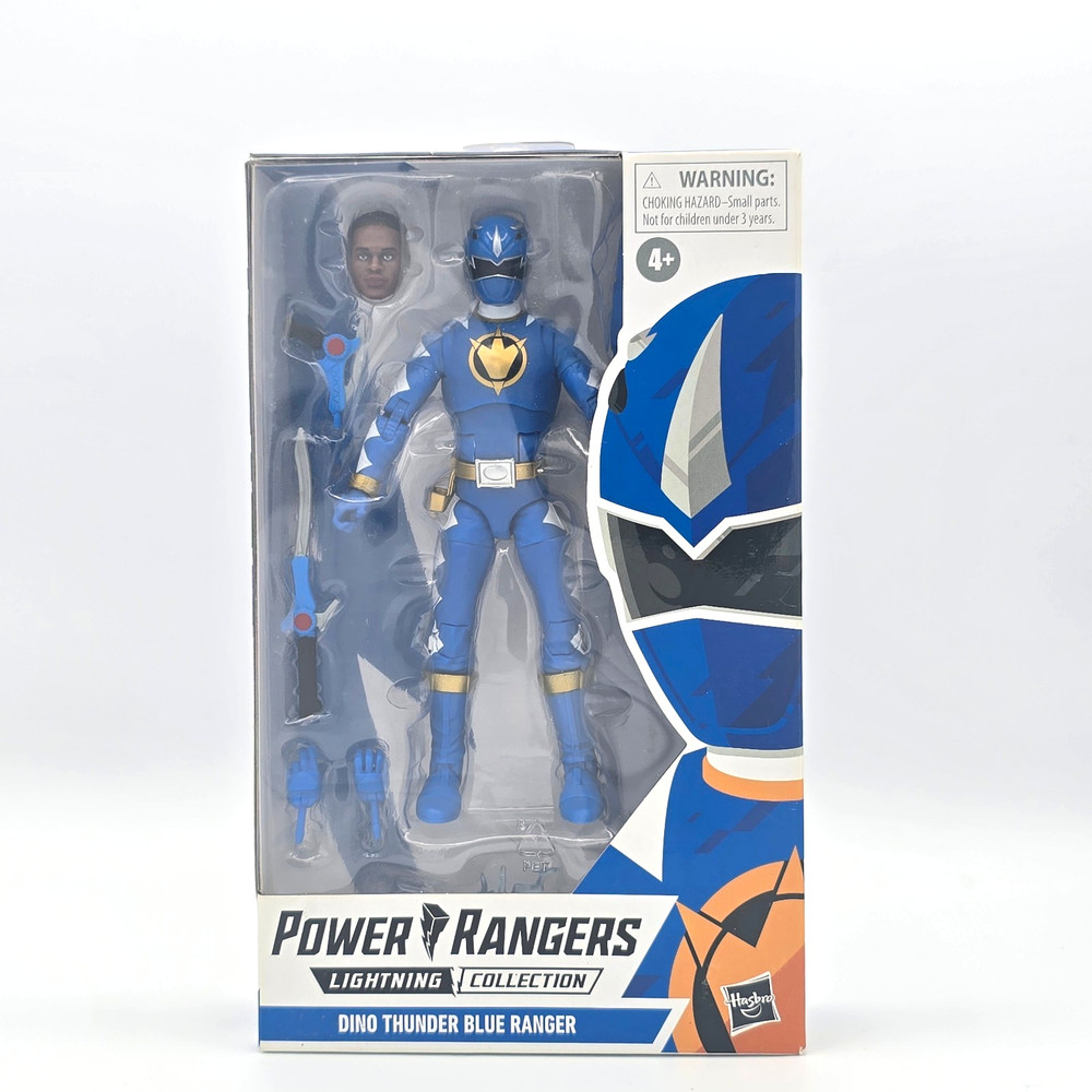 Power Rangers Lightning Collection Dino Thunder Blue Ranger Ethan James Figure