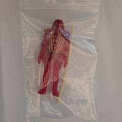 Tomy Tron Red Warrior Action Figure 1981 Disney Vintage Disney ORIGINAL NM STAFF