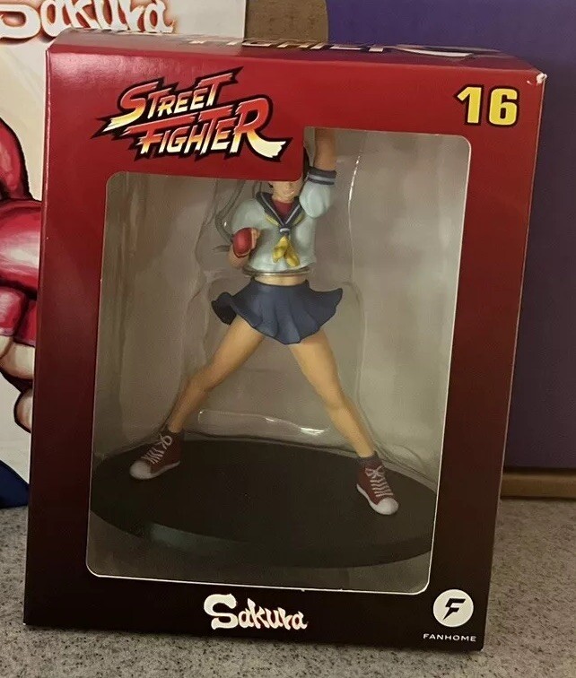 Sakura No 16 Street Fighter Figure Capcom Fanhome New sealed in box