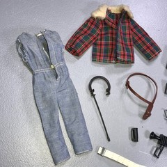 Vintage 1971 Mattel Big Jim Uniforms Accessories Mixed Lot