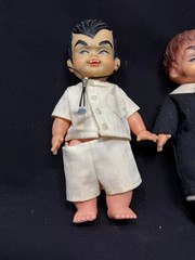 Mini Monsters Complete Set Ideal 1965 Munsters Vampy, Dracky, Franky and Wolfy