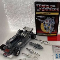 Transformers G1 Black Mirage Autobot Spy Action Figure Reissue Toys New in Box