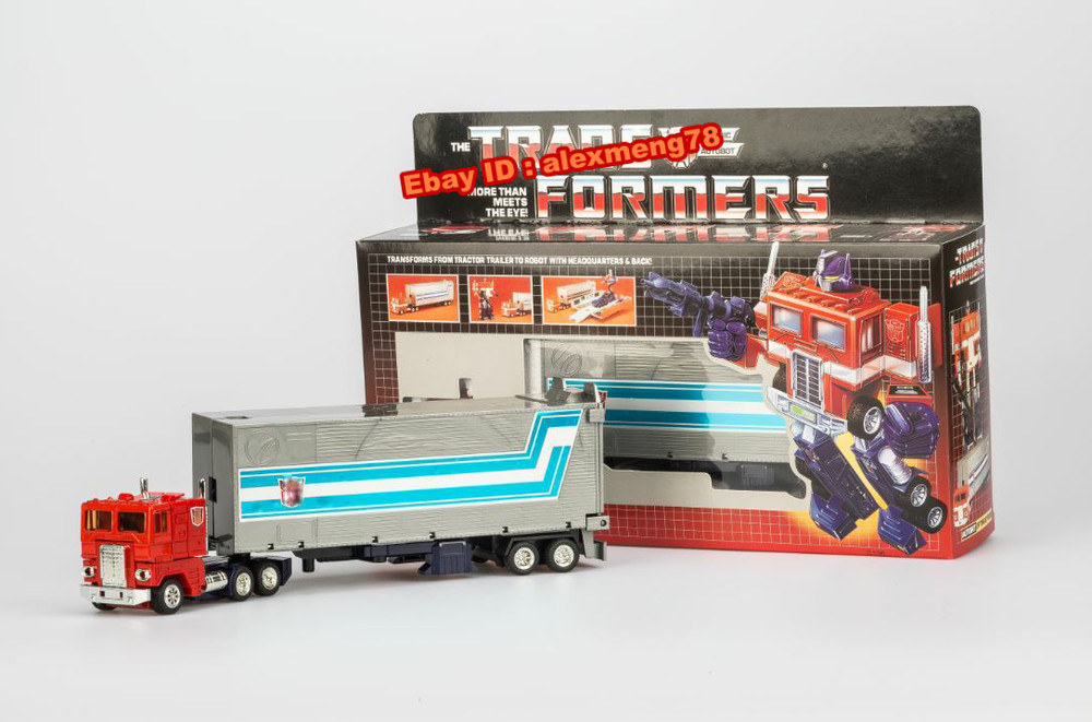 Transform G1 Optimus prime metal reissue MISB Improved Version with 2 Big Guns!