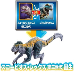 Takara Tomy ANIA 2026 Scorpios Rex Gen 3 Jurassic World Alive Action Figure