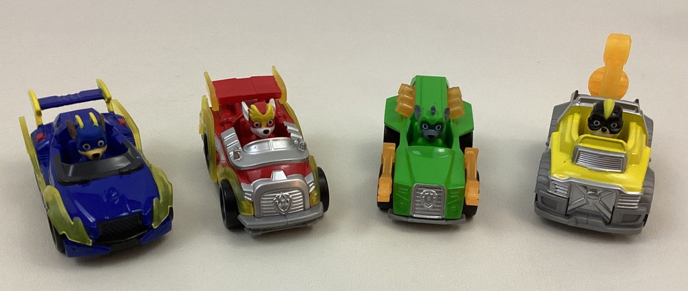 Paw Patrol Die Cast Vehicles True Metal Chase Marshall Rocky Rubble