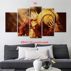 One Piece poster hang picture living room setting mural Decorate Luffy Ace Zoro