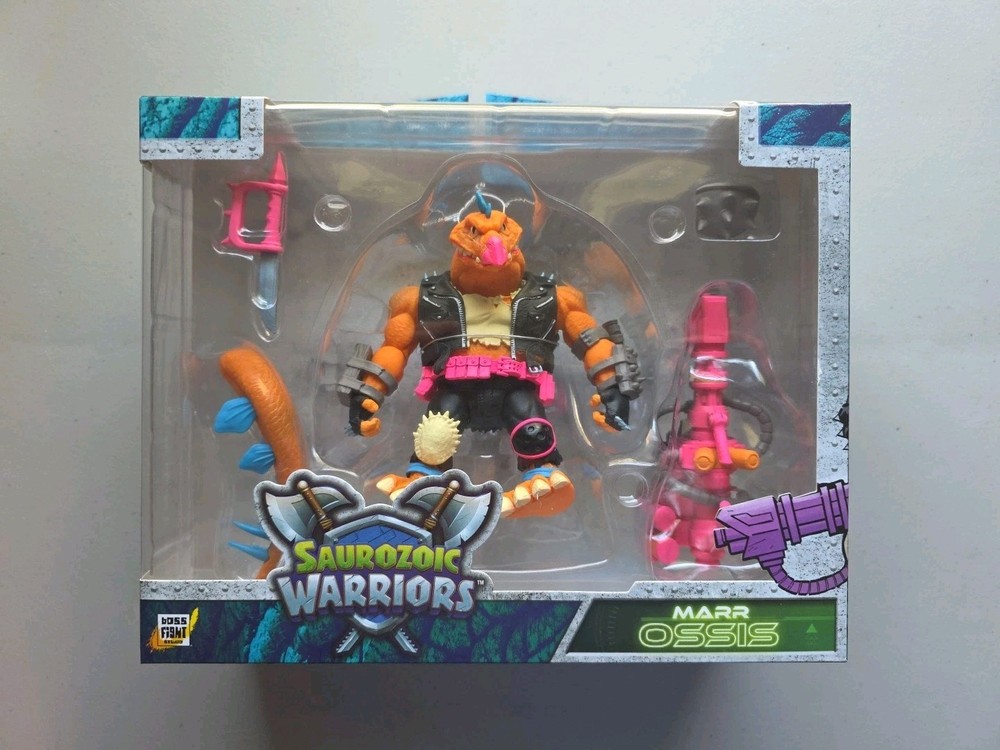Saurozoic Warriors: Marr Ossis 1:12 Action Figure 2023 Boss Fight Studio