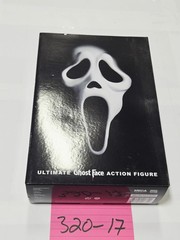 Ghost Face Ultimate Ghost Face Action Figure 7in NECA Toy Black New Glow Scream