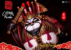 Coreplay Panda Door God Qin Qiong Yu Chigong Statue Figure Model In Stock