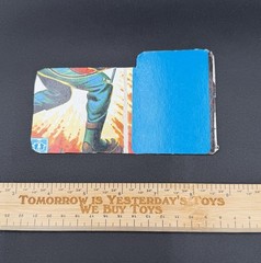 Vintage 1982 GI Joe Flash Straight Arm File Card Nicely Cut