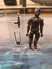 G.I. Joe Vintage 1982 Snake Eyes V1 Acrylic Base Set 🔥No Toy Included🔥