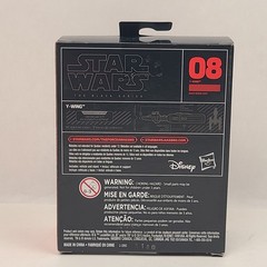 Star Wars Black Series Titanium Y-Wing Ship Vehicle 3″ Figure 08 Hasbro 2015 New