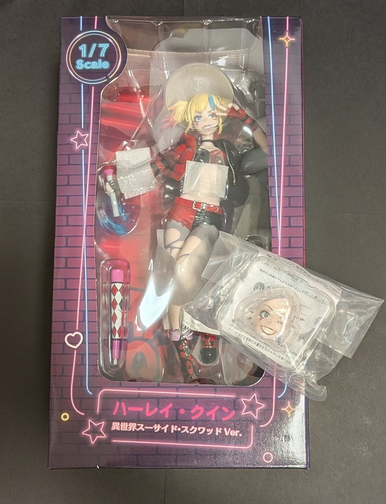 Harley Quinn Figure Suicide Squad ISEKAI Ver. 1/7 Scale KAIYODO JAPAN　With bonus