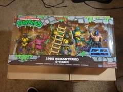 Teenage Mutant Ninja Turtles 1988 Remastered 6-pack Playset TMNT