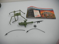 100% Complete 1985 AWE Striker & Crankcase in Box Vintage G.I. GI Joe 3.75 ARAH