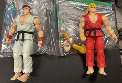 Lot of 2: Storm Arena Street Fighter Alpha 3 – Ken & Ryu OPEN Used Complete