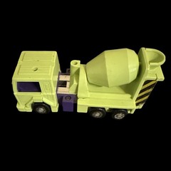 Transformers Takara G1 Mixmaster Constructicons Devastator Cement Truck 1984