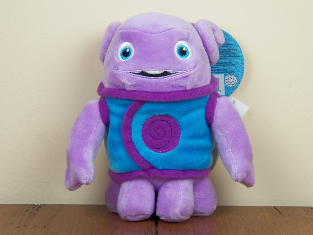 Home Oh 6.25″ Plush Stuffed Animal Doll Alien Figure Toy Purple **NEW W/ TAGS**