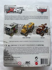 Disney Pixar Cars XRS Mud Racing Mater suspension xtreme racing series Mattel