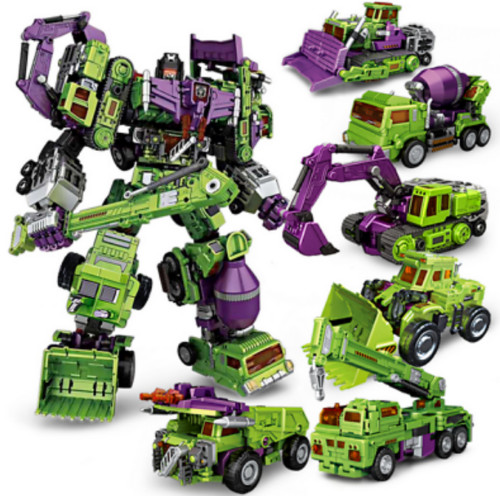 New In Stock NBK Devastator Transformation Toy Oversized Figure No Box
