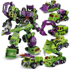 New In Stock NBK Devastator Transformation Toy Oversized Figure No Box