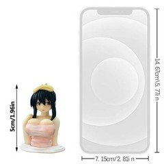 New Shaking Chest Anime Character Girl Car Ornaments Sexy Girl Figure Toy Gift