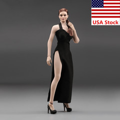 1/6 Female Suntan Russian Special Combat Girl Head+Flexible Figure Body Toy