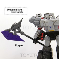 Orange translucent Axe for Siege / SS Series/ Voyager Deluxe TF OP Prime