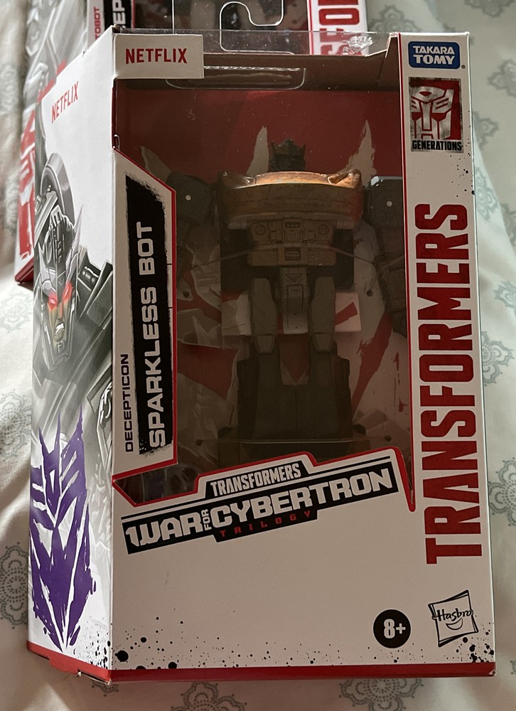 Transformers War For Cybertron Netflix SPARKLESS BOT Walmart Exclusive In-Hand