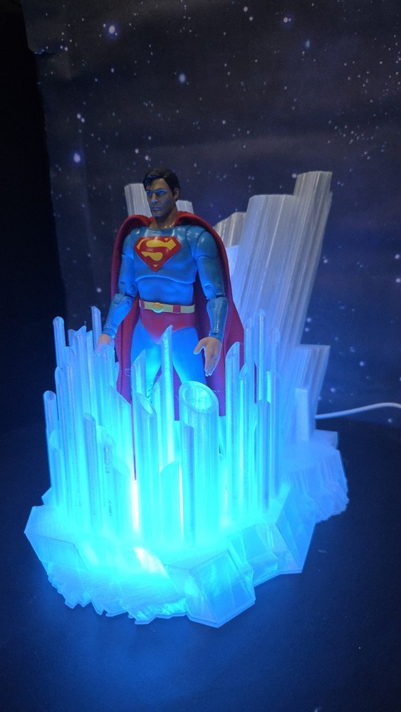 Superman Fortress Of SOLITUDE Diorama Base