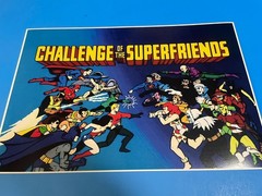 DC COMICS CHALLENGE OF THE SUPER-FRIENDS LEGION OF DOOM POSTER PIN UP BRAND NEW.